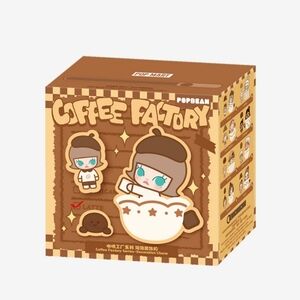 NWT Pop Bean Coffee Factory Series Decoration Charm "Zsiga"